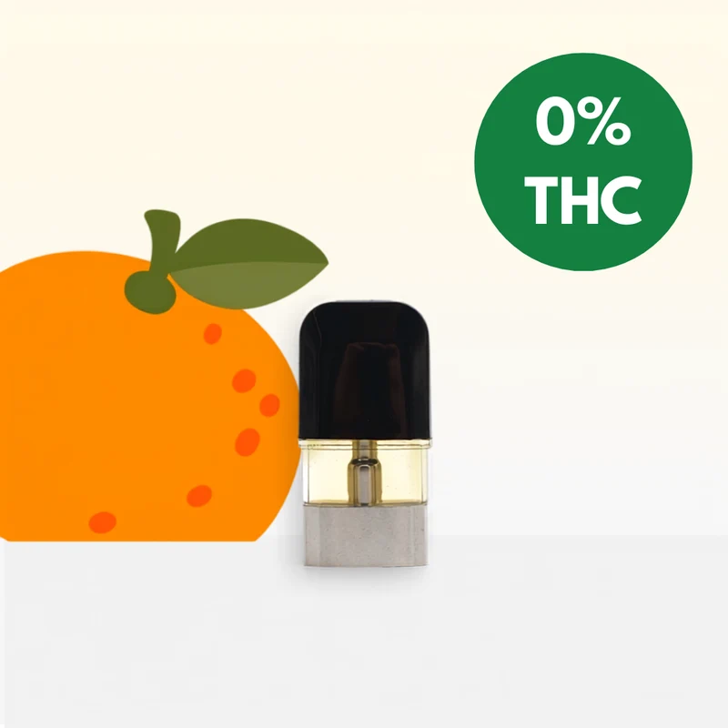 Cartucho 0 % THC Orange Bud