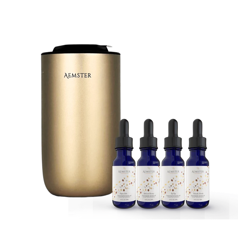 Bundle: Haevn Move Gold, Aroma Diffuser + Explorers Bundle Gift Set