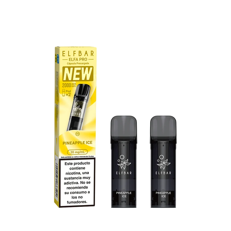 Cartucho Elfa Pro Pineapple Ice (x2)