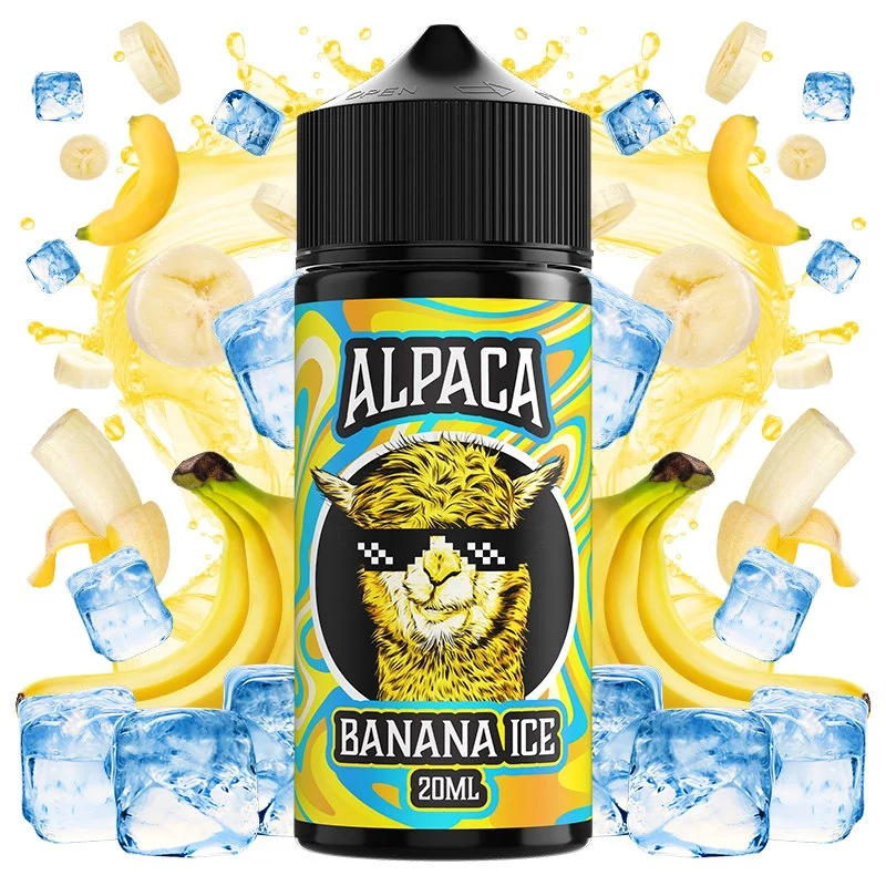 Alpaca Aroma Banana Ice 20ml/120 (Longfill)