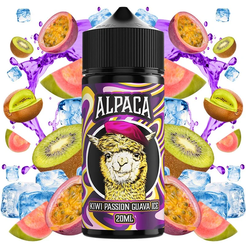 Alpaca Aroma Kiwi Passion Guava Ice 20ml/120 (Longfill)