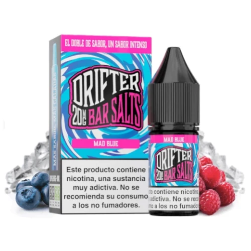 Mad Blue 10ml (Sales de nicotina) (Drifter Bar)