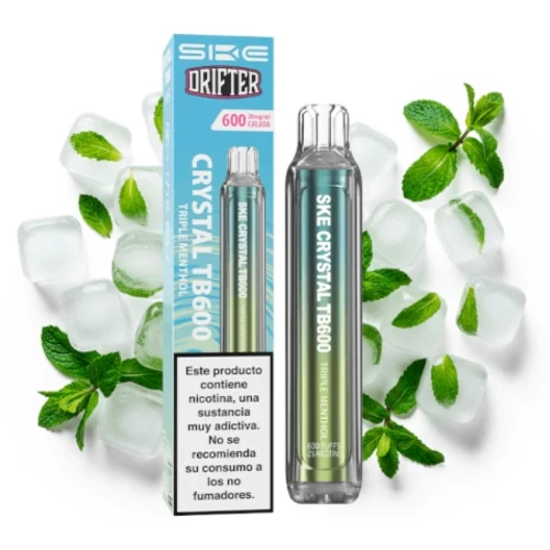 Pod desechable TB600 Triple Menthol (SKE x Drifter)