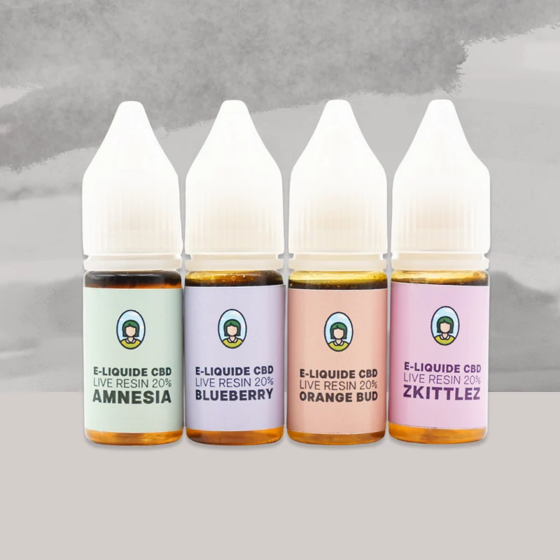 Pack E-líquidos 20% CBD