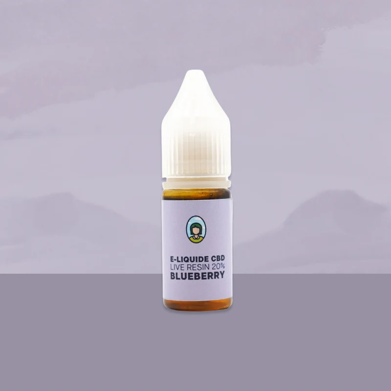 E-líquido 20% CBD - Blueberry 🫐