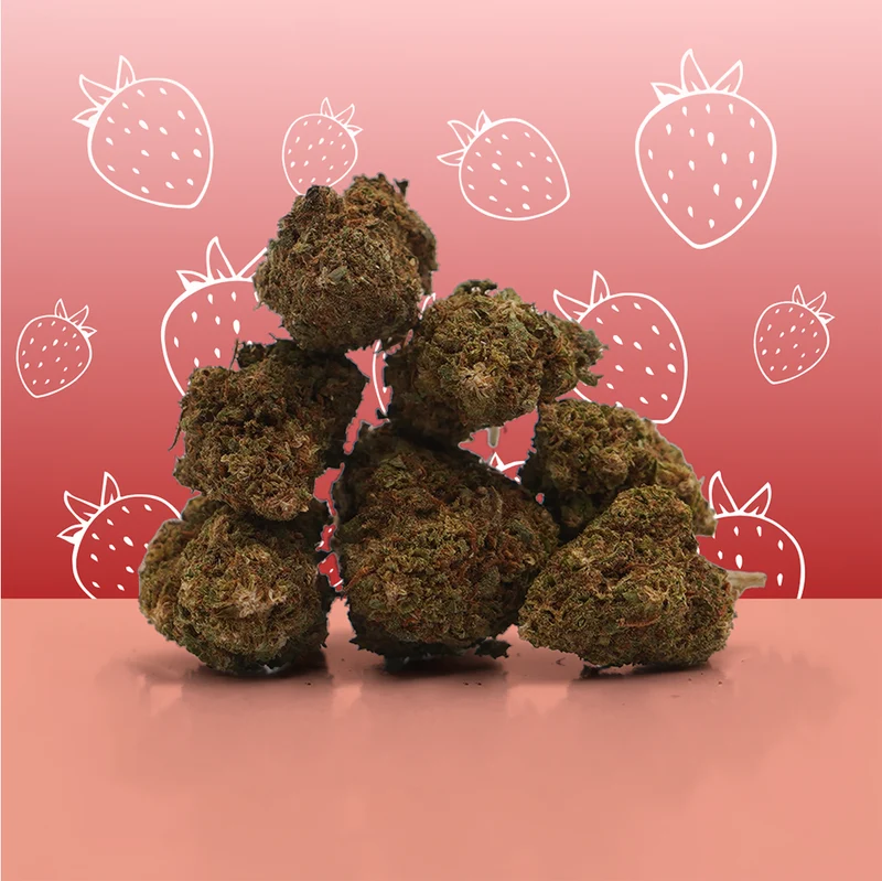 CBD Strawberry Small Buds 🍓