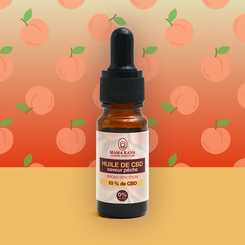 Aceite de CBD de amplio espectro al 10% - Melocotón 🍑