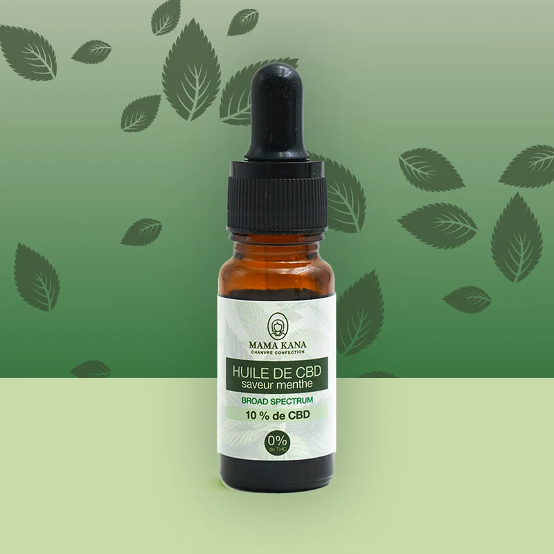 Aceite de CBD de amplio espectro al 10% - Menta 🌱