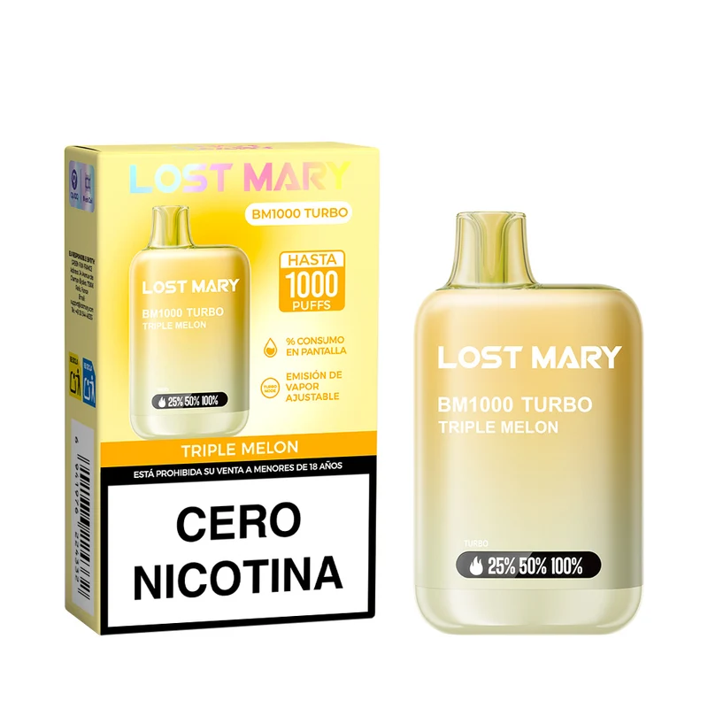 Lost Mary BM1000 Triple Melon Sin Nicotina