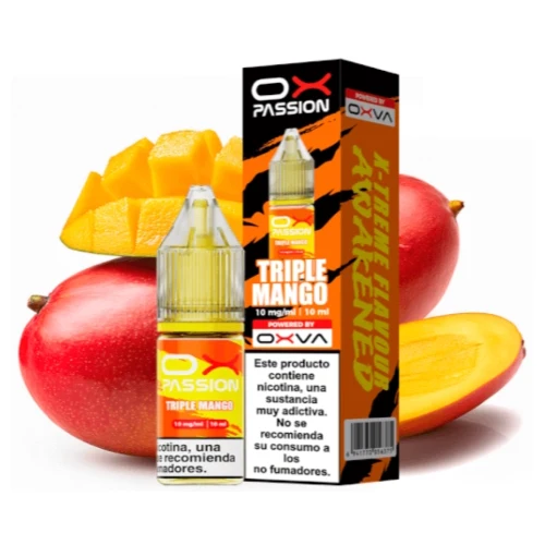 Triple Mango Ox Passion Salts 10ml (Sales de nicotina) (Oxva)