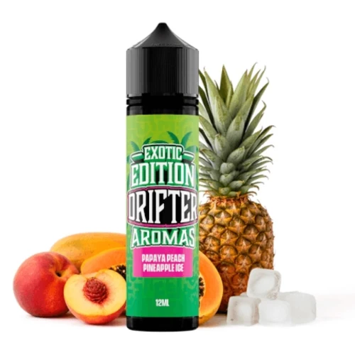 Papaya Peach Pineapple Ice 12ml (Longfill) (Drifter Bar)