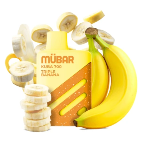 Pod desechable Triple Banana Kuba 700 (Mübar)