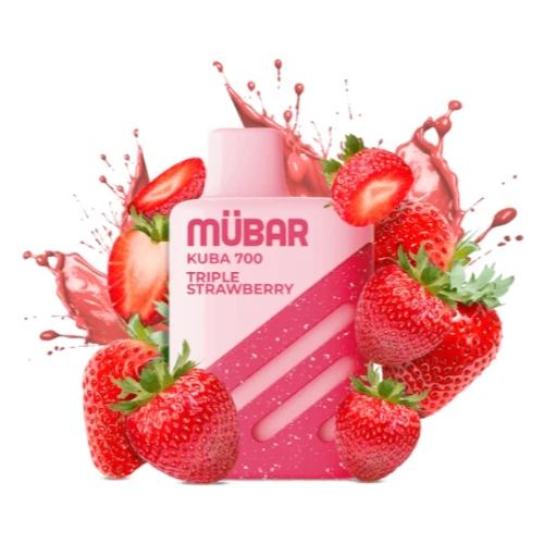 Pod desechable Triple Strawberry Kuba 700 (Mübar)