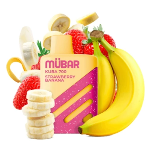 Pod desechable Strawberry Banana Kuba 700 (Mübar)