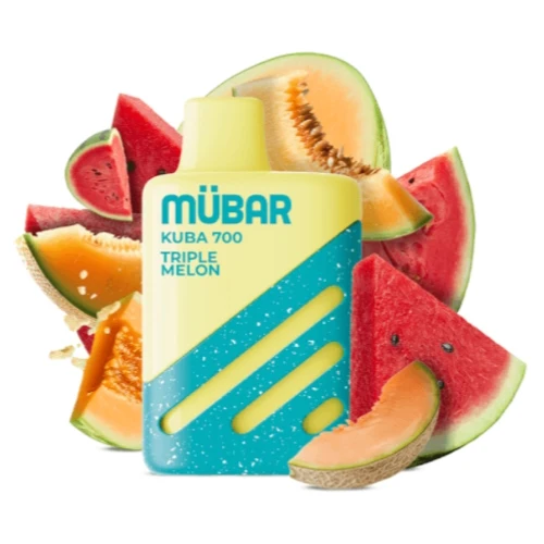 Pod desechable Triple Melon Kuba 700 (Mübar)