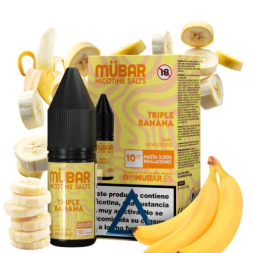 Triple Banana 10ml (Sales de nicotina) (Mübar)
