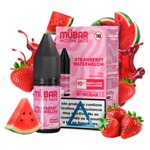 Strawberry Watermelon 10ml (Sales de nicotina) (Mübar)