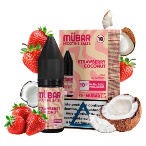 Strawberry Coconut 10ml (Sales de nicotina) (Mübar)