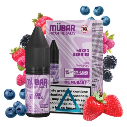 Mixed Berries 10ml (Sales de nicotina) (Mübar)