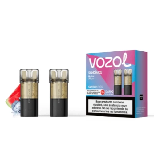 Pod Precargado Vozol Switch Pro Sandía Ice (pack de 2uni) (Vozol)