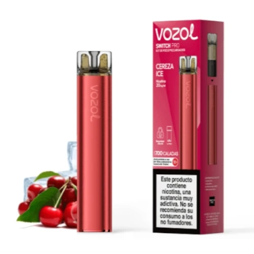 Pod desechable Vozol Switch Pro Starter Kit Cereza Ice (Vozol)