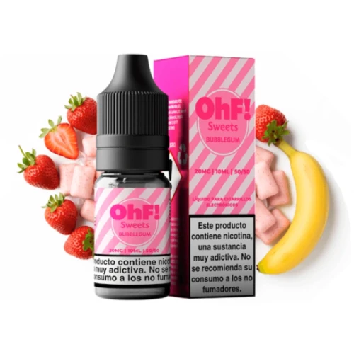 Bubblegum 10ml (Sales de nicotina) (OhF!)
