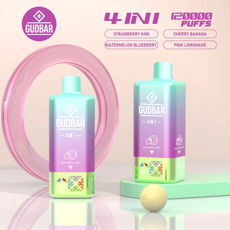 Vaper 120.000 Caladas 4 sabores en 1 GUDBAR