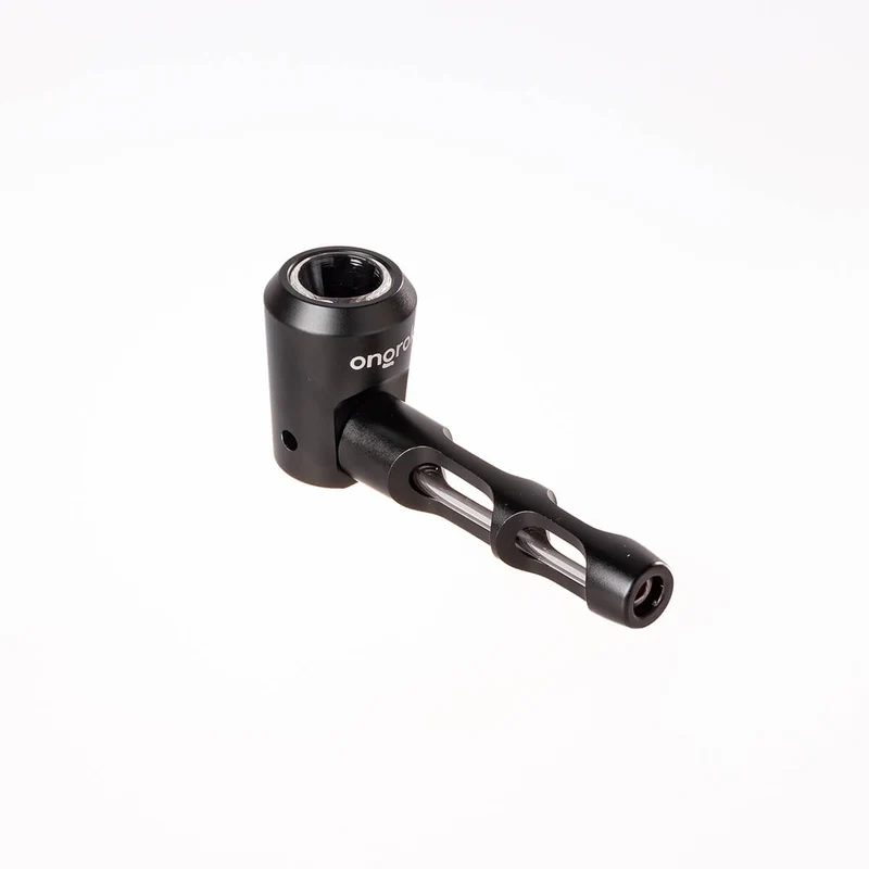 Pipa de cuchara ONGROK de aluminio y vidrio