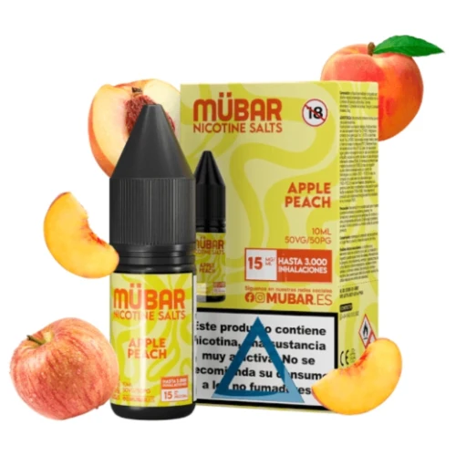 Apple Peach 10ml (Sales de nicotina) (Mübar)