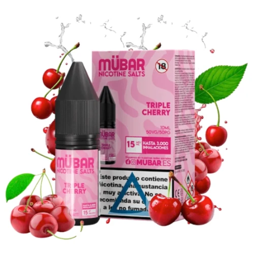 Triple Cherry 10ml (Sales de nicotina) (Mübar)