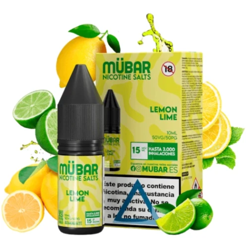 Lemon Lime 10ml (Sales de nicotina) (Mübar)