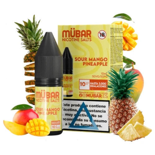 Sour Mango Pineapple 10ml (Sales de nicotina) (Mübar)