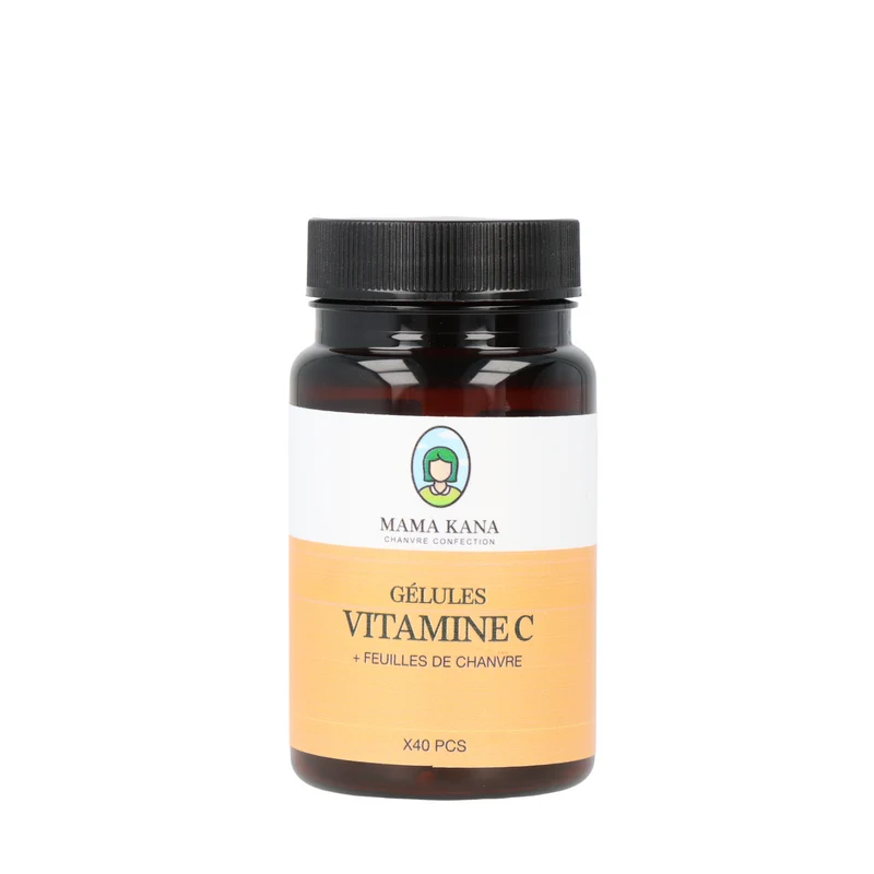 Cápsulas de cáñamo - Vitamina C 🍊