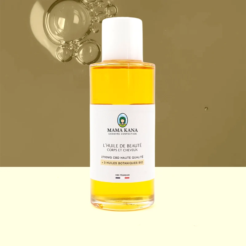 Aceite de belleza para cuerpo y cabello con CBD al 10 %