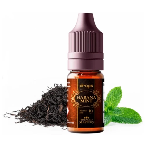 Habana Mint Tobacco Masters Salts 10ml (Sales de nicotina) (Drops)