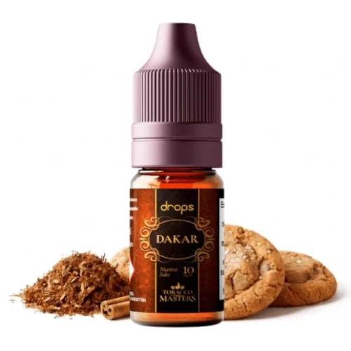 Dakar Tobacco Masters Salts 10ml (Sales de nicotina) (Drops)
