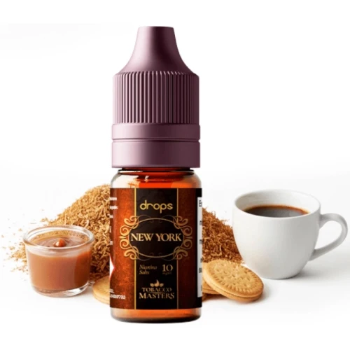 New York Tobacco Masters Salts 10ml (Sales de nicotina) (Drops)