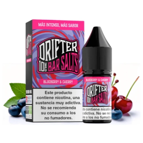 Blueberry Cherry 10ml (Sales de nicotina) (Drifter Bar)