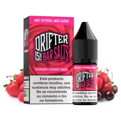 Strawberry Raspberry Cherry 10ml (Sales de nicotina) (Drifter Bar)