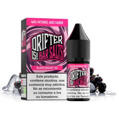 Blackcurrant Ice 10ml (Sales de nicotina) (Drifter Bar)