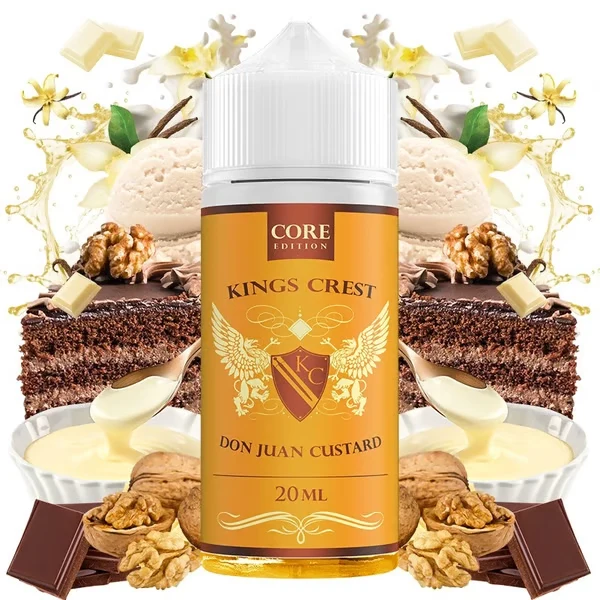 Bombo King Crest Don Juan Custard 20ml/120