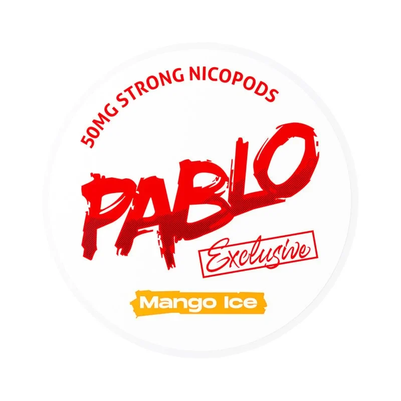 Pouches Pablo Exclusive Mango Ice 50mg