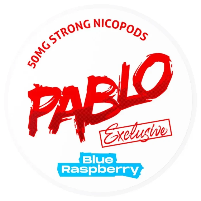 Pouches Pablo Exclusive Blue Raspberry 50mg