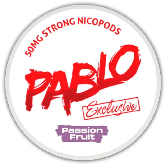 Pouches Pablo Exclusive Passion Fruit 50mg