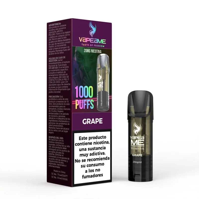 Cápsula Vapeame To Revive Grape x1