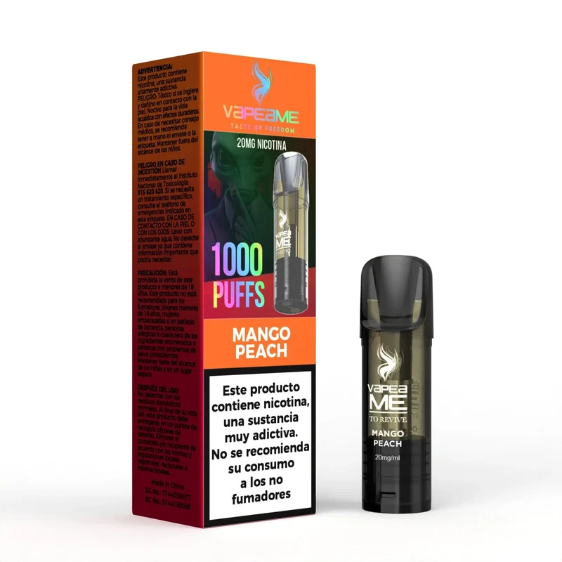 Cápsula Vapeame To Revive Mango Peach x1