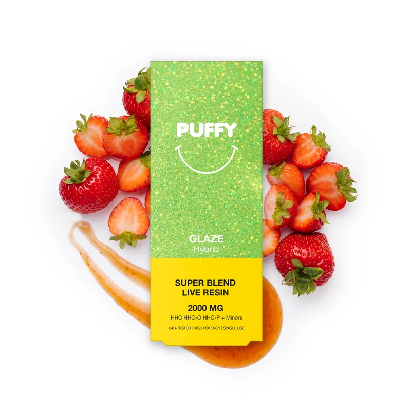 Puff HHC 2000mg - Glaze 🍓