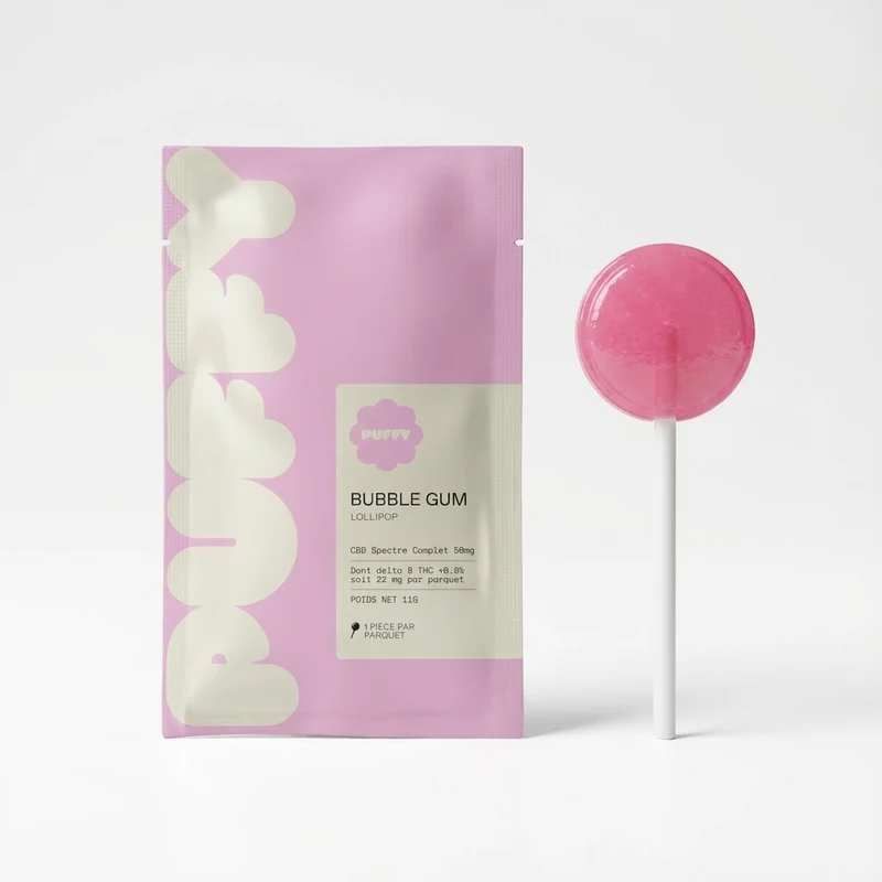 Lollipop Bubble Gum