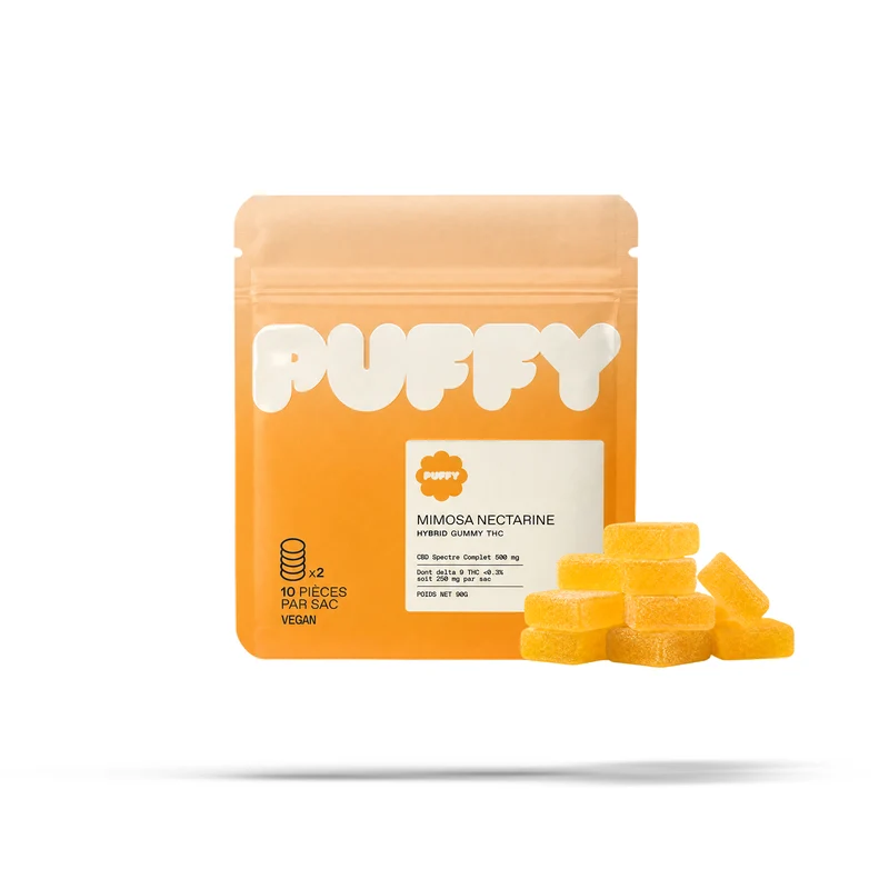 Gummies THC 50mg - Peach Mimosa 🍑
