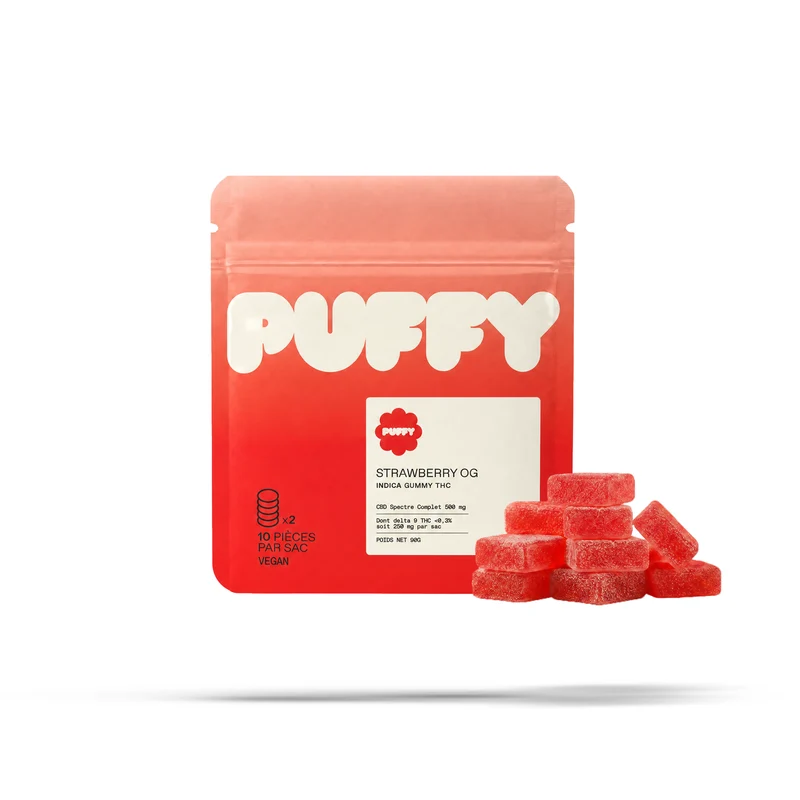 Gummies THC 50mg - Kush baies 🍓